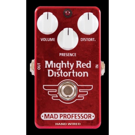 Mad Professor MADMIGH - Pédale d'effet distorsion Mighty Red Distortion HW