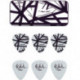 Dunlop EVHPT03 - Boite collector de 6 mediators 0.60mm Eddie Van Halen