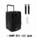 Power Acoustics BE 9412 MEDIA V2 - Sono Portable MP3/SD/USB/Bluetooth + 2 Micros Main UHF