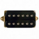 DiMarzio DP153BK - Micro guitare humbucker chevalet Fred noir 4 conducteurs