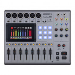 Zoom P8 - Console de mixage podcast portable