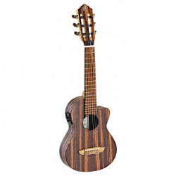 Ortega RGL5EB-CE - Guitalele electro-acoustique pan coupé finition ébène