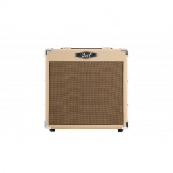 Cort CM15RWTS - Ampli 15w white sand avec reverb pour guitare électrique