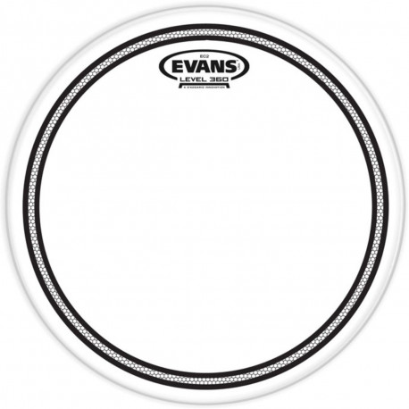 Evans TT10EC2 - Peau EC2 transparente 10" pour tom