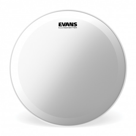 Evans BD22GB3 - Peau de grosse caisse EQ3 transparente 22"