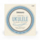 D'Addario EJ65T - Jeu de cordes Clear Nylon pour Ukulele Tenor