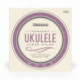 D'Addario EJ65C - Jeu de cordes Nylon 28-32-40-28 pour ukulélé concert