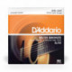 D'Addario EJ10 - Jeu de cordes en bronze 80/20 Extra Light 10-47 pour guitare acoustique