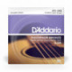 D'Addario EJ26 - Jeu de cordes en Phosphore Bronze Coated Custom Light 11-52 pour Guitare Acoustique avec Revêtement