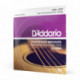 D'Addario EJ38H - Jeu de cordes Phosphor Bronze accordage High Strung/Nashville 10-27 pour guitare acoustique