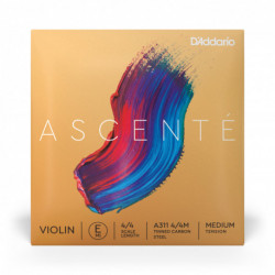 D'Addario A311 4/4M - Corde seule (mi) pour violon 4/4 Ascenté tension Medium