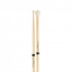 Promark TXSD5W - Baguettes multi-percussions Light Hickory SD5 Olive en bois et Tête en feutre