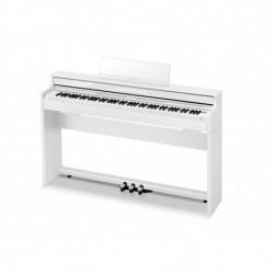 Casio AP-S450WE - Piano numérique meuble slim blanc 88 touches mécanique à marteaux hybride