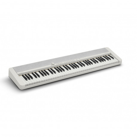 Casio CT-S1-76WE - Clavier 76 touches dynamiques blanc avec sonorités de claviers vintages