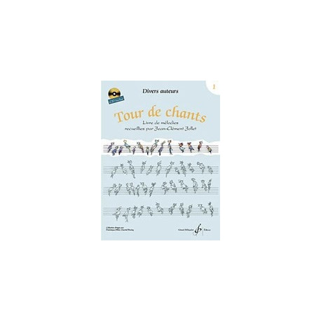 Tour De Chants Volume 1 - Chant - Recueil + CD