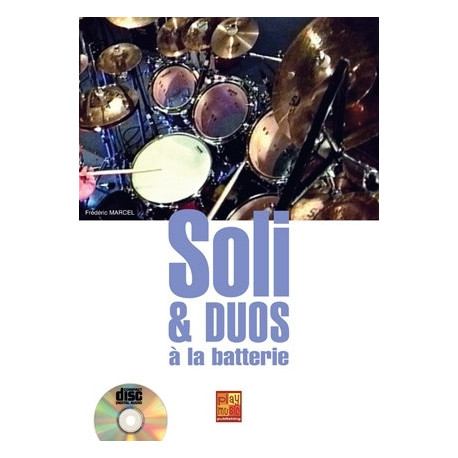 Frederic Marcel - Soli Duos Batterie - Batterie - Recueil + CD