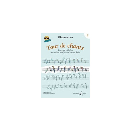 Tour De Chants Volume 2 - Chant - Recueil + CD