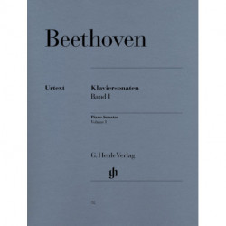 Ludwig van Beethoven - Piano Sonatas - Volume 1 - Piano - Recueil