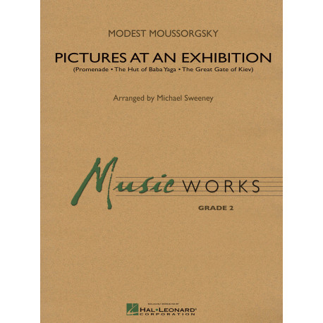 Modest Mussorgsky - Pictures at an Exhibition - Concert Band - Conducteur + Parties