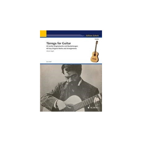 Francisco Tárrega - Tárrega for Guitar 40 Easy Original Works and Arrangements - Guitare - Recueil