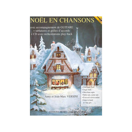 Jean-Marc Versini - Noël en chansons - Guitare - Recueil + CD