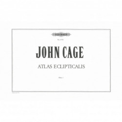 John Cage - Atlas Eclipticalis Hautbois 1 - Chamber Orchestra - Partition