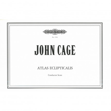 John Cage - Atlas Eclipticalis Conducteur - Chamber Orchestra - Conducteur