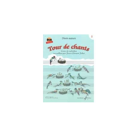 Tour De Chants Volume 5 - Chant - Recueil + CD