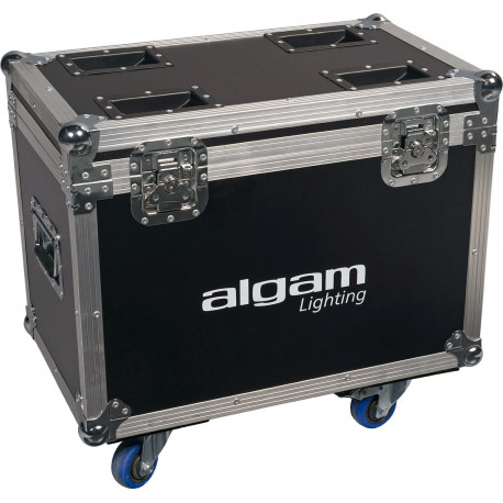 Algam Lighting MW19X15Z-FC - Flight-case sur roulettes pour 2 lyres MW1915Z