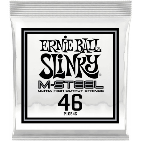 Ernie Ball 10546 - Corde filé rond .046 M-Steel pour guitare électrique (vendue à l'unité)