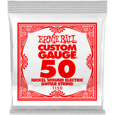 Ernie Ball 1150 - Corde .050 filé nickel pour guitare electrique