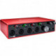 Focusrite SCARLETT3-18I8 - Interface audio USB-C Scarlett G3 18 entrées/8 sorties 4 préamplis