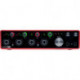 Focusrite SCARLETT3-18I8 - Interface audio USB-C Scarlett G3 18 entrées/8 sorties 4 préamplis