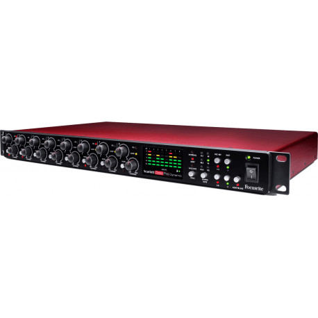 Focusrite SCARLETT-OCTOPRE-DYN - Préampli micro Scarlett 8 canaux ADAT avec compresseur 19" 1U