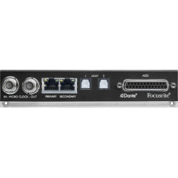 Focusrite ISA-ADN8 - Carte ADN8 extension ADAT, AES/EBU,S/PDIF et DANTE pour Isa 428/828 MKII