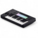 Novation LAUNCHKEY-25-MK4 - Clavier maitre Launchkey 25 MK4 25 touches, 16 pads, 8 encodeurs écran OLED