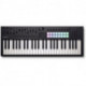 Novation LAUNCHKEY-49-MK4 - Clavier maitre Launchkey 49 MK4 49 touches, 16 pads, 8 encodeurs, 9 faders écran OLED