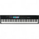 Novation LAUNCHKEY-88-MK3 - Clavier maître Launchkey 88 Mk3 88 touches semi-lestées, 16 pads, 8 encodeurs, 9 faders