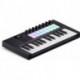 Novation LAUNCHKEY-MN25-MK4 - Clavier maitre Launchkey 25 MK4 25 mini touches, 16 pads, 8 encodeurs écran OLED