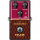 Nux DIAMOND-63OD - Pédale d'overdrive analogique type ampli à lampes Diamond 63 British