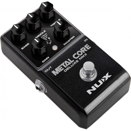 Nux METALCORE-DLX-MK2 - Pédale numérique distorsion Metal - 3 modes