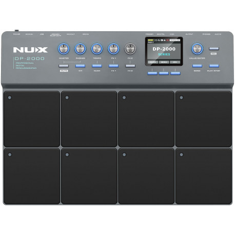 Nux DP-2000 - Multi-pads 8 zones bluetooth et effets