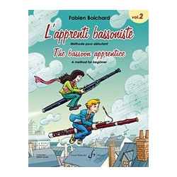 Fabien Boichard - L'Apprenti Bassoniste Volume 2 - Basson - Recueil