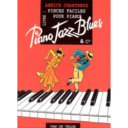 Annick Chartreux - Piano Jazz Blues 1 - Piano - Recueil