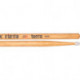 Vic Firth 5ATN - Paire de baguettes batterie American Hickory Terra 5A olive Nylon