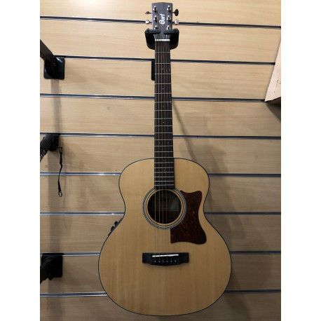 STOCK B - Cort LITTLECJ-BOP - Guitare electro-acoustique forme Jumbo 3/4 table épicéa massif EQ Fishman Presys II Open Pore