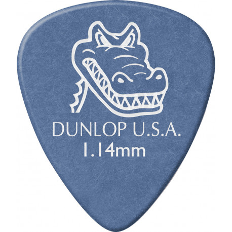 Dunlop 417P114 - Mediators Gator Grip Player's Pack de 12 1,14mm