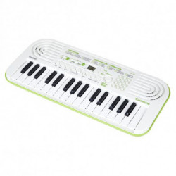 Casio SA-50 - Mini clavier enfant 32 touches NON dynamiques blanc et vert