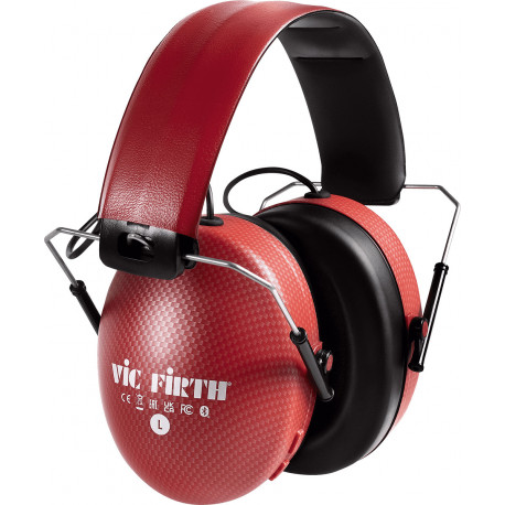 Vic Firth VXHP0012 - Casque de protection atténuateur -20dB et Bluetooth