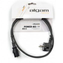 Algam Lighting POWER-IEC-1M - Câble d'alimentation IEC 1mm² 1m